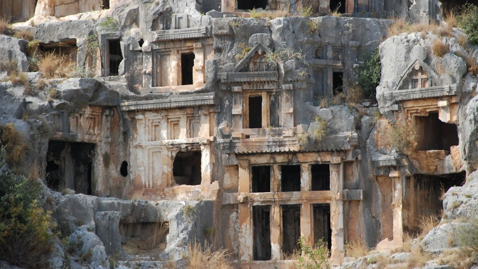 Podalia Antike Stadt Prachtvolle Überreste des Vorgeschichtlichen Anatoliens