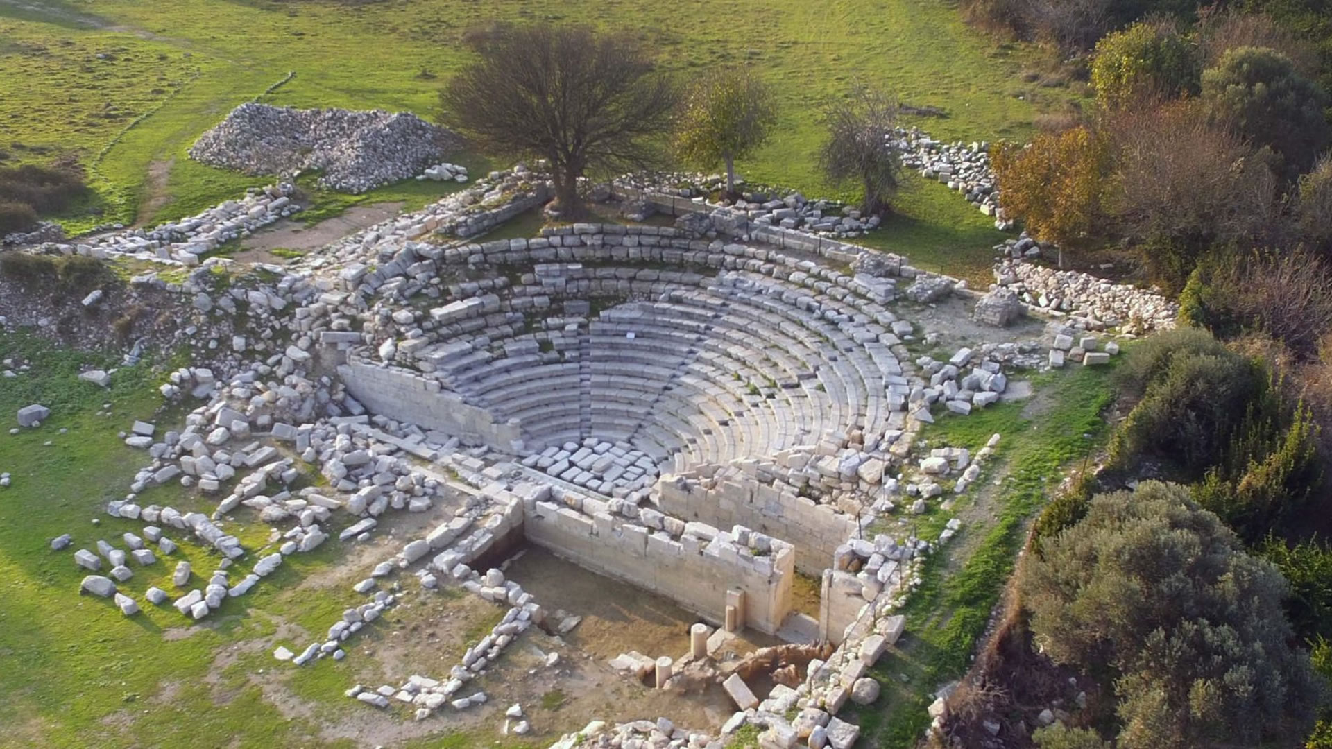 Der Historische Schatz von Seferihisar Die Antike Stadt Teos