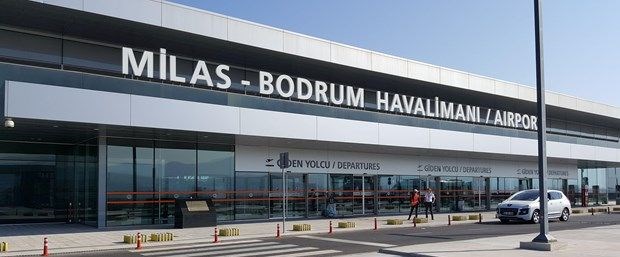 Discover Bodrum with the car you rented from BJV Airport!