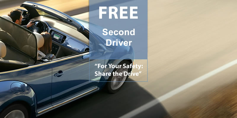 Free Second Driver