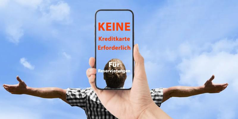 Mietwagenreservierung ohne Kreditkarte